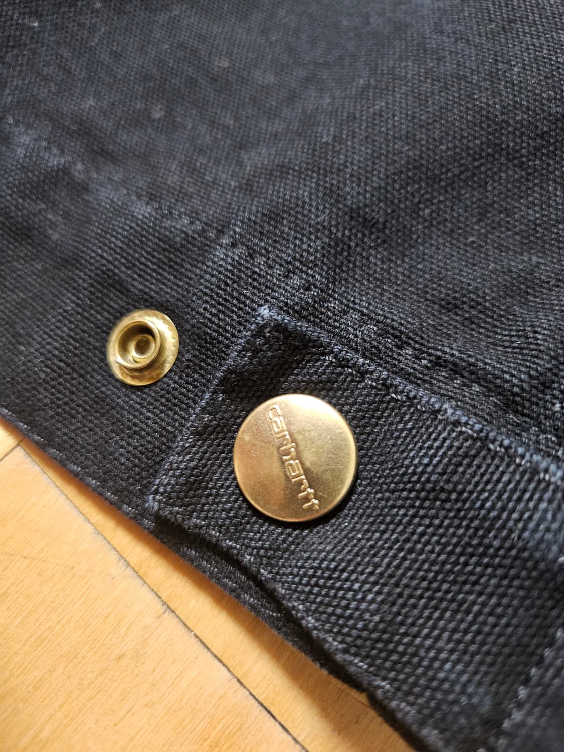 칼하트 WIP 디트로이트 자켓 블랙 L (새상품급) 상품이미지5