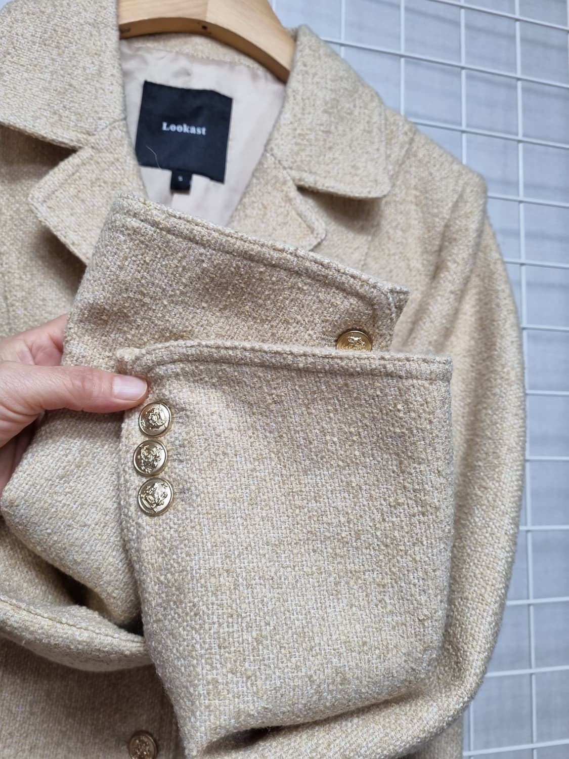 (택포) 룩캐스트 트위드자켓 상품이미지6