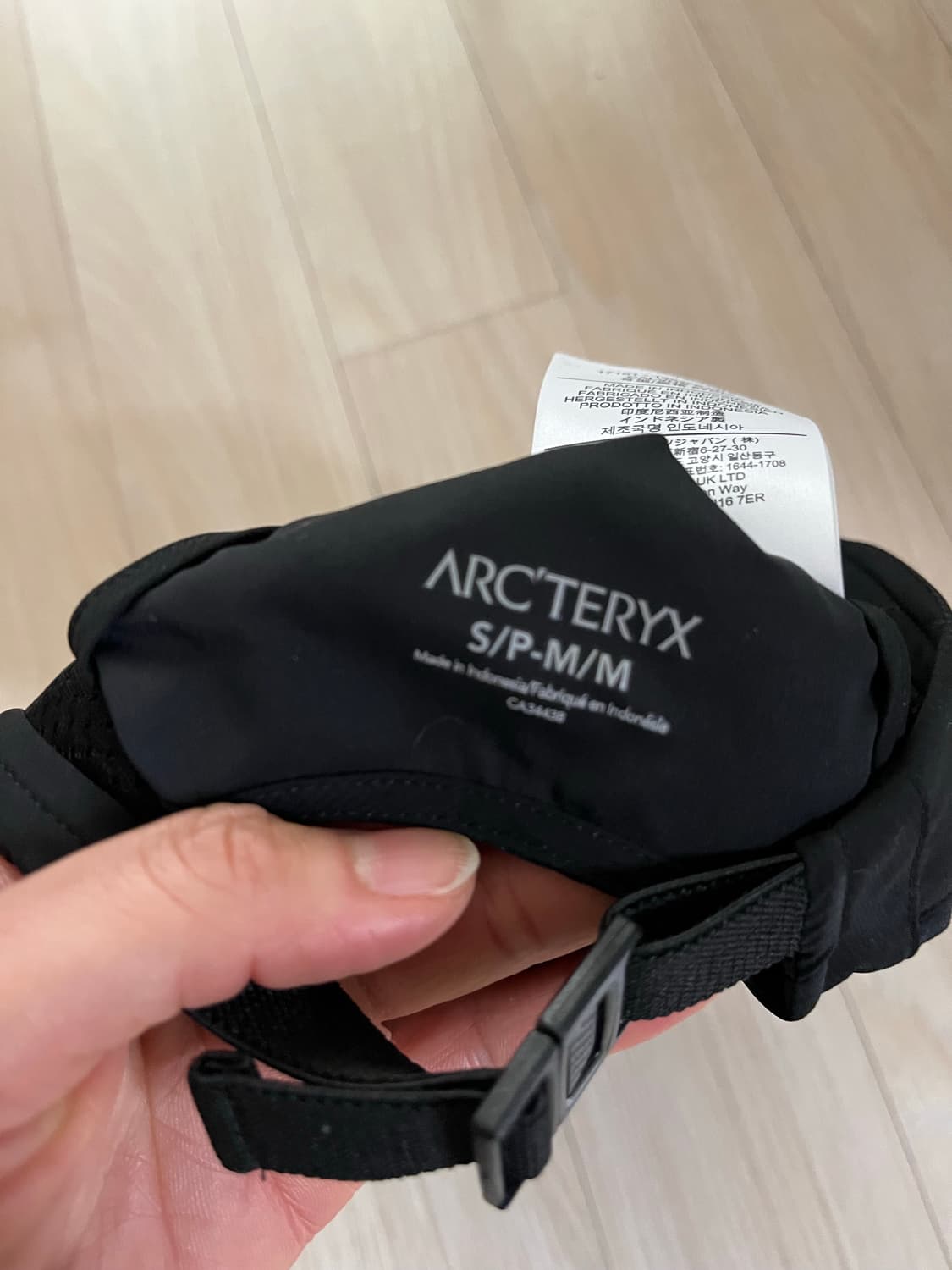 아크테릭스 칼버스 캡 블랙 S/M 상품이미지4