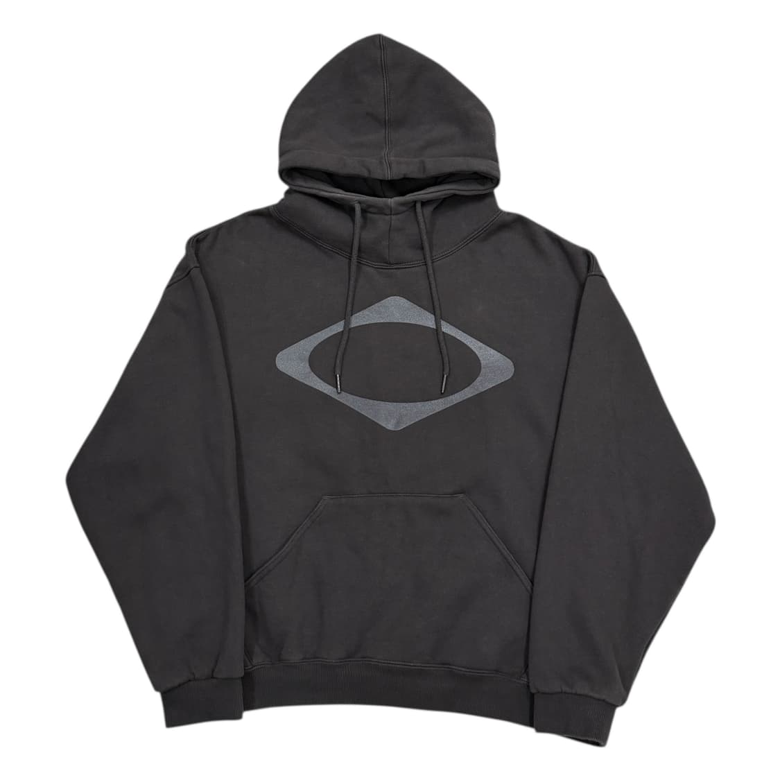 미스치프 롬버스 차콜 그레이 스웻 기모 후드티 M 상품이미지1