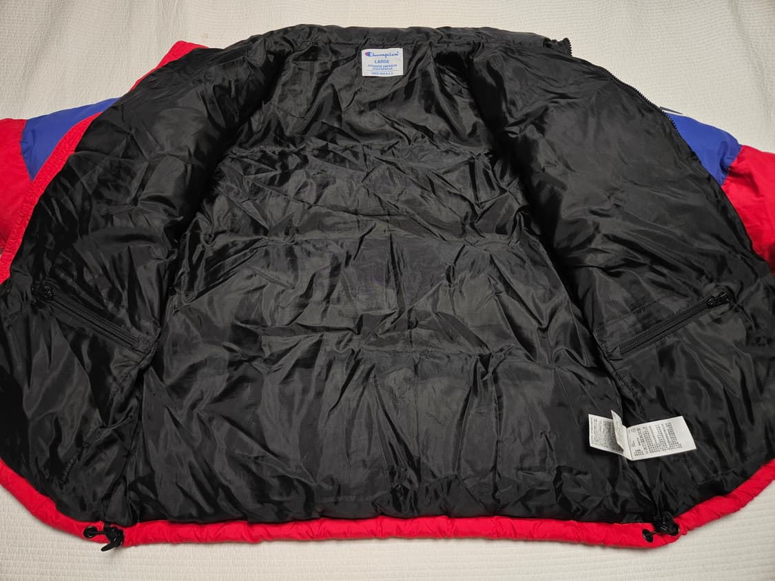 챔피온 빅로고 덕다운 패딩 105 110사이즈 (노스페이스 눕시 700) 상품이미지9