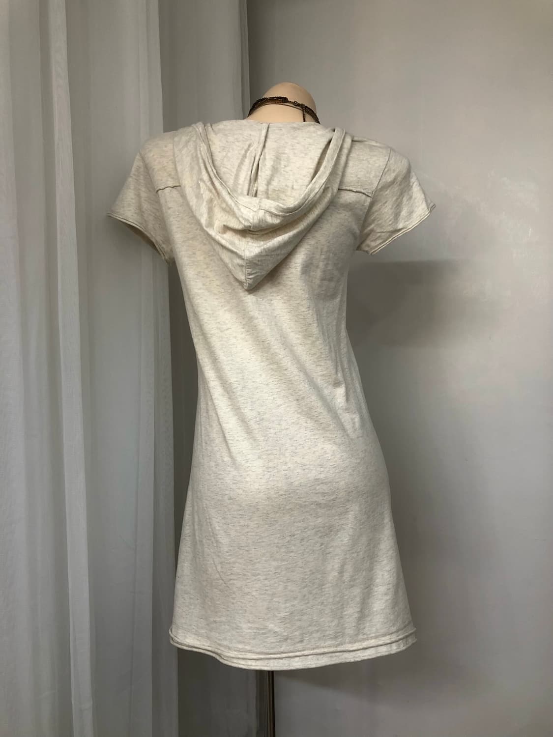 oatmeal printed hoodie one piece 상품이미지2