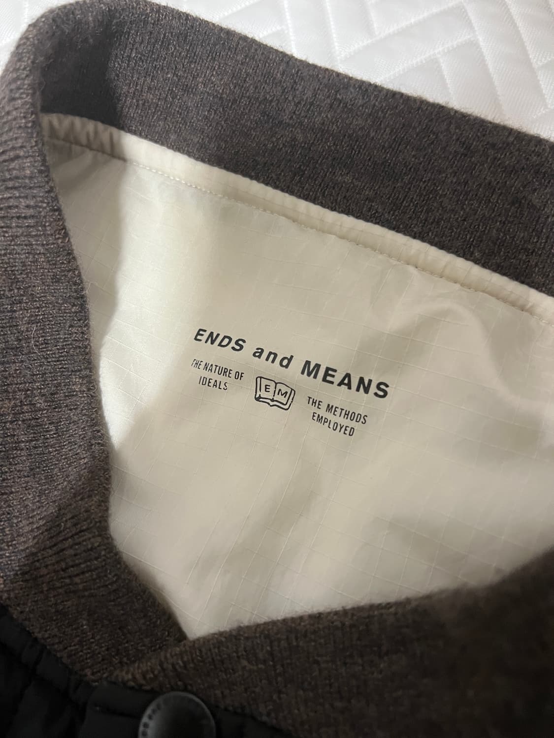 ends and means 퀼티드 자켓 L 판매 상품이미지2