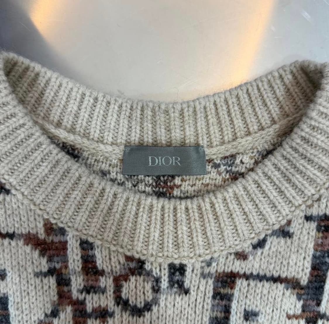 [리오브전포점] 디올 오블리크 자카드 울 니트 상품이미지4