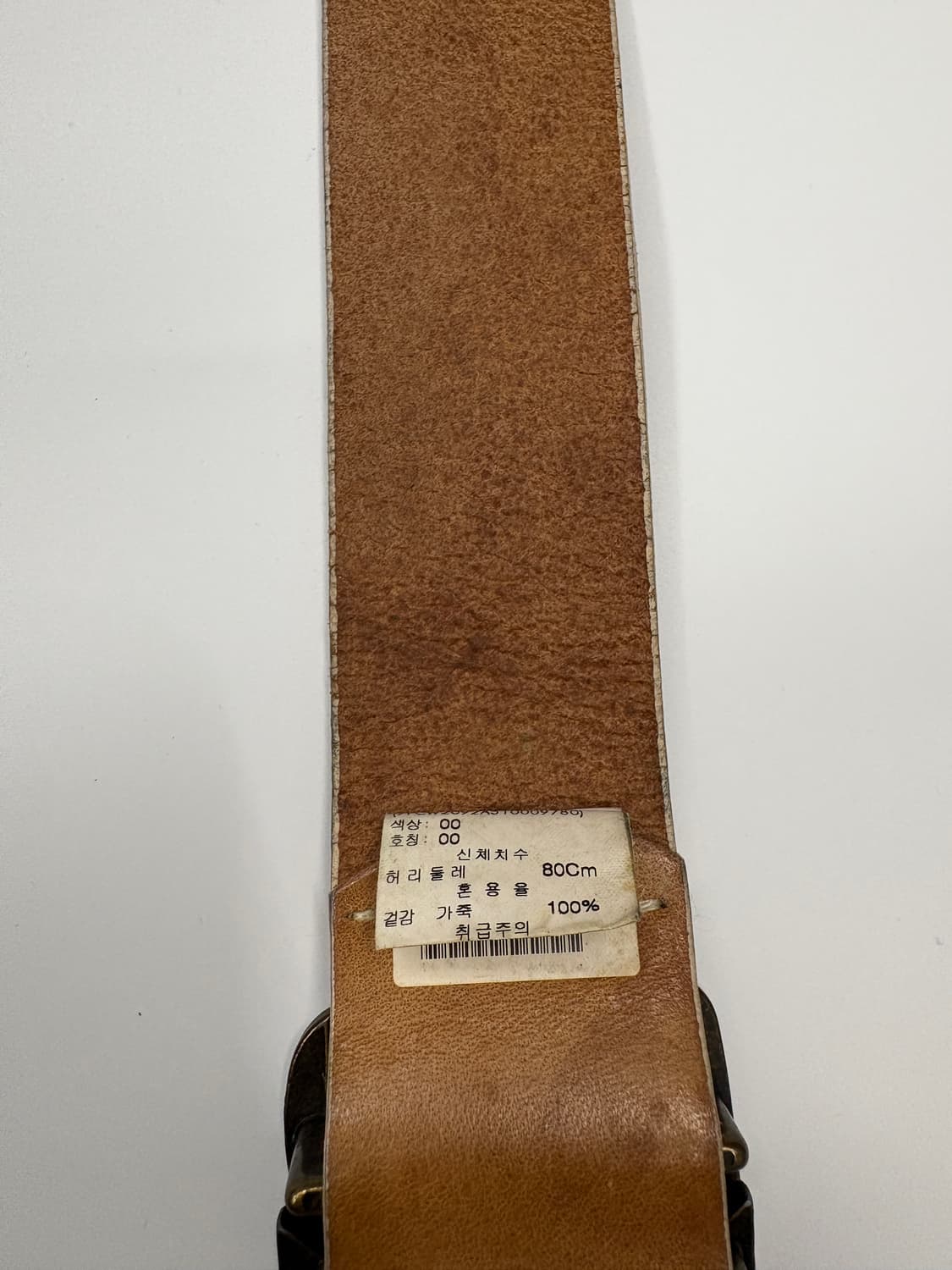 캘빈클라인 CK 로고 버클 레더 벨트 상품이미지4