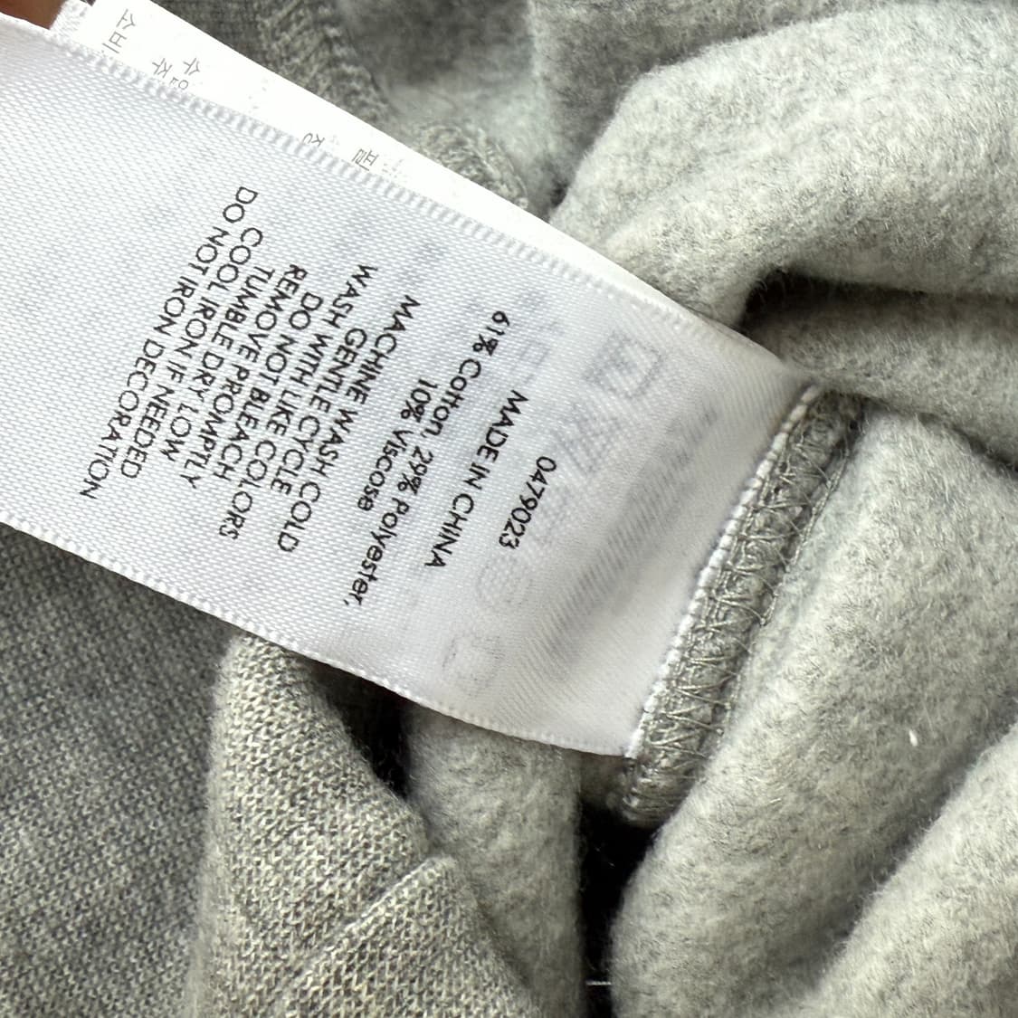 폴로 빅포니 그레이 후드티 상태굿👍🏻 상품이미지7