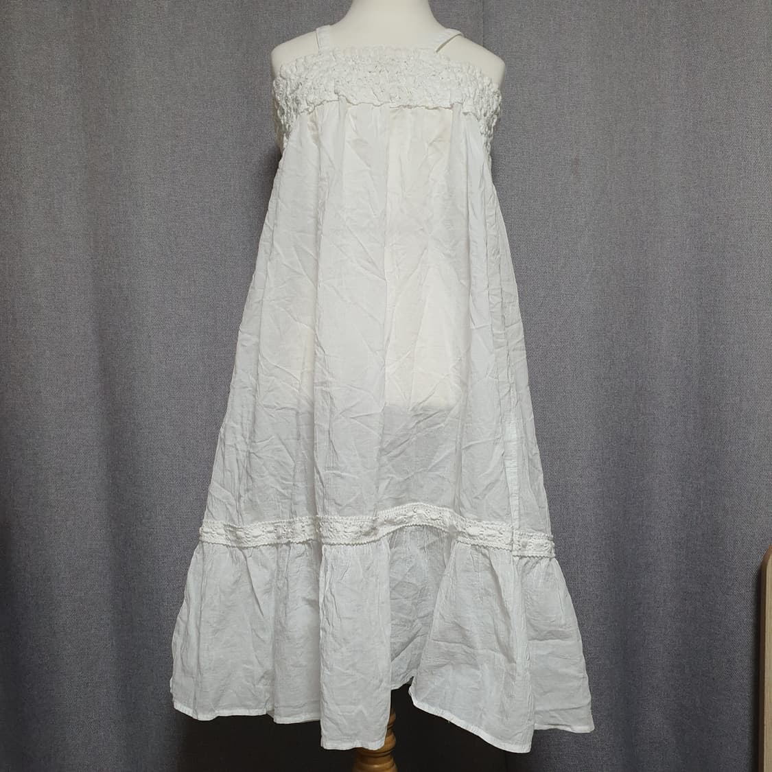 빈티지 모리걸 레이어드 코디 세트 2way 원피스 상품이미지3