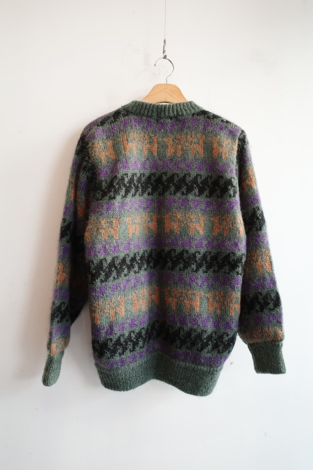 Japan brand 패턴 울 가디건   상품이미지7