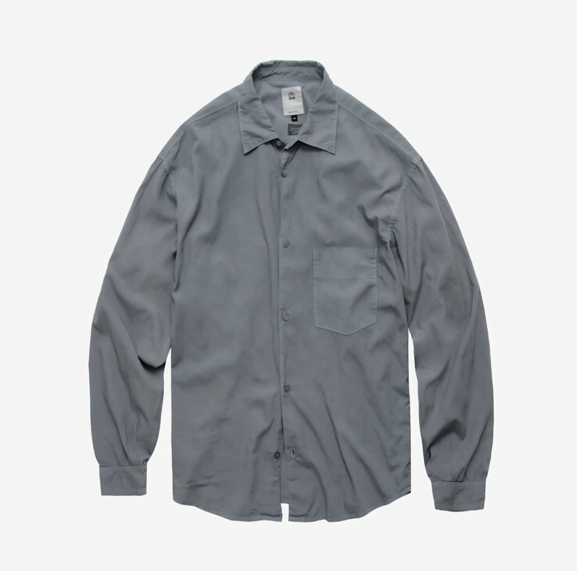 3) 폴리테루 텐코 셔츠 블루 그레이 002 상품이미지1