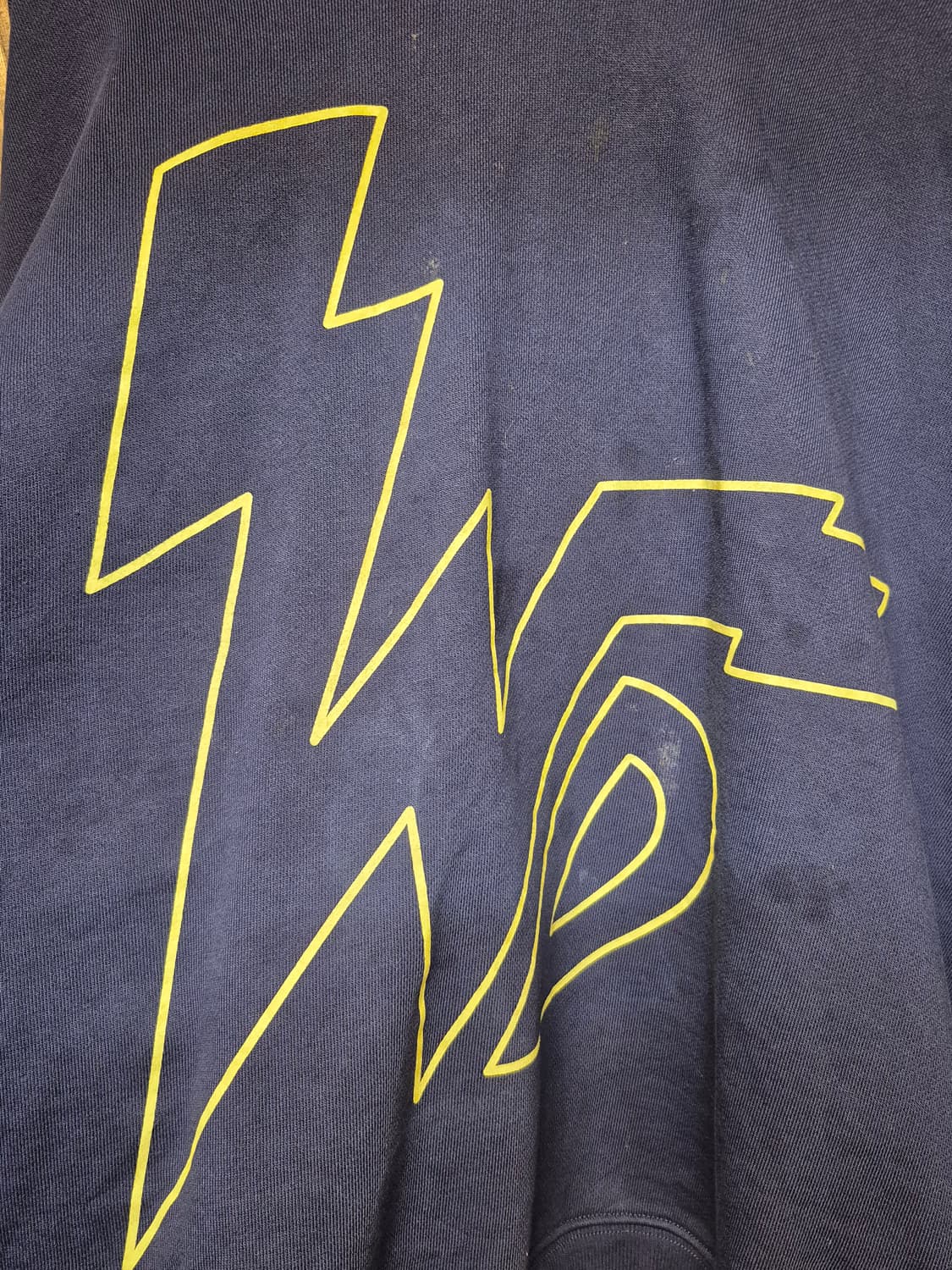 WE11DONE BLUE HOODIE  상품이미지5