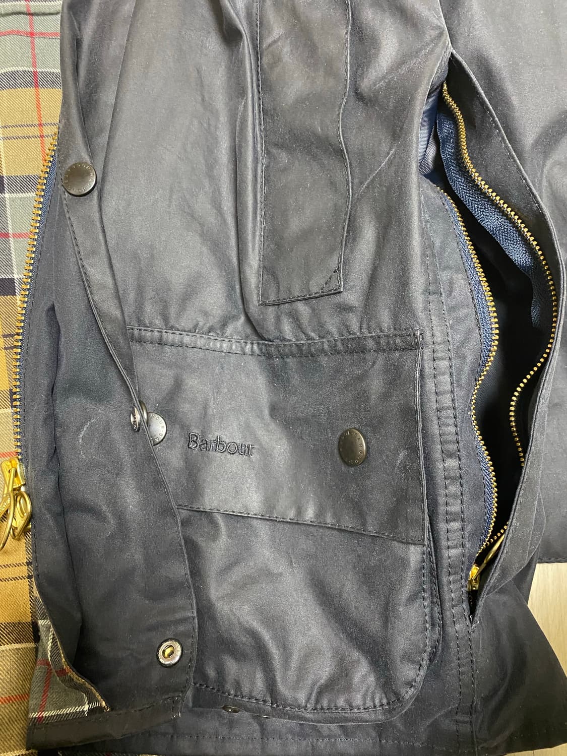 [34] 바버 뷰포트 네이비 상품이미지5