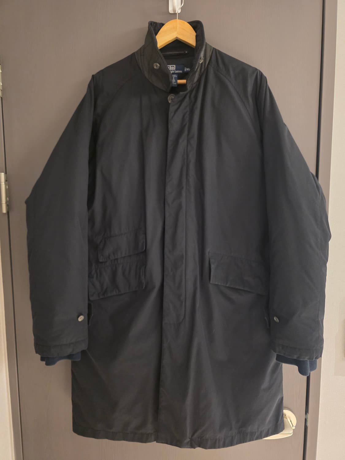 폴로 랄프로렌 덕다운 롱패딩 코트 XL, 105~110사이즈 상품이미지1