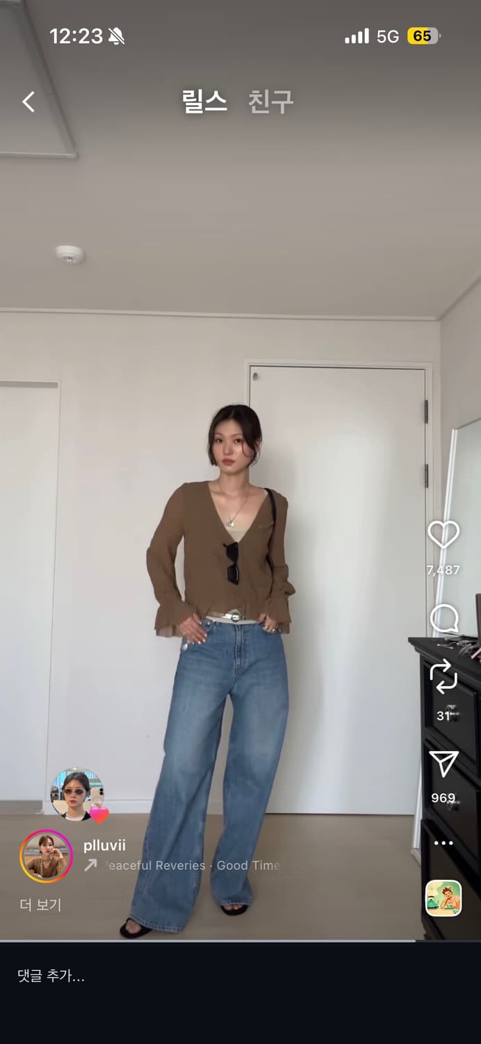 마시모두띠 Massimodutti 프릴 블라우스(M) 새상품 상품이미지6