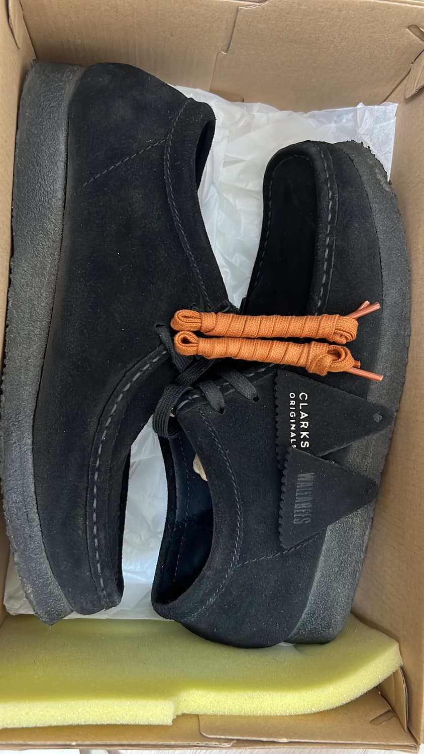 클락스 왈라비 블랙 스웨이드 280 판매합니다! 상품이미지7