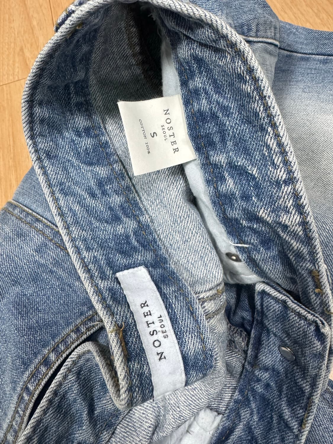 Noster 연청 워싱 플레어 부츠컷진 s 29-30 상품이미지3