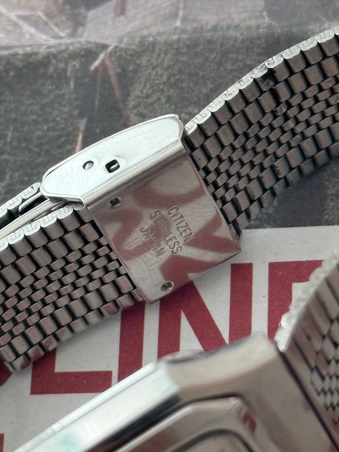 Citizen 시티즌 스퀘어 쿼츠 데이-데이트 상품이미지5