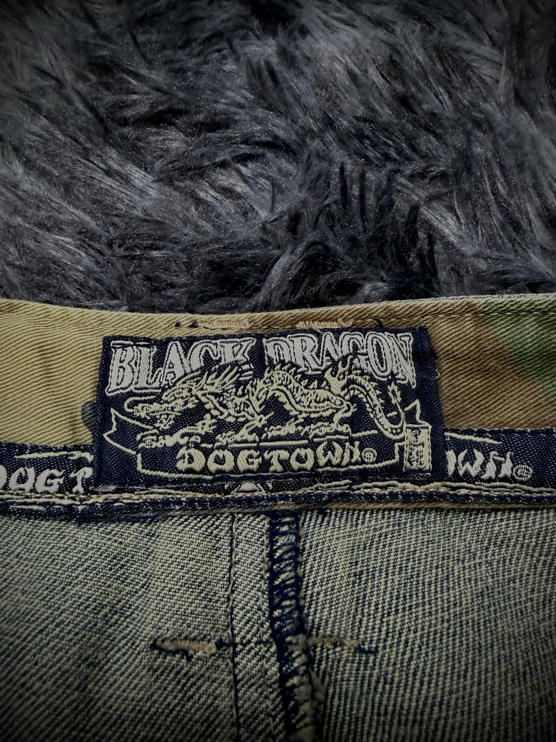 Dogtown 워싱 와이드 카고 데님팬츠 상품이미지9