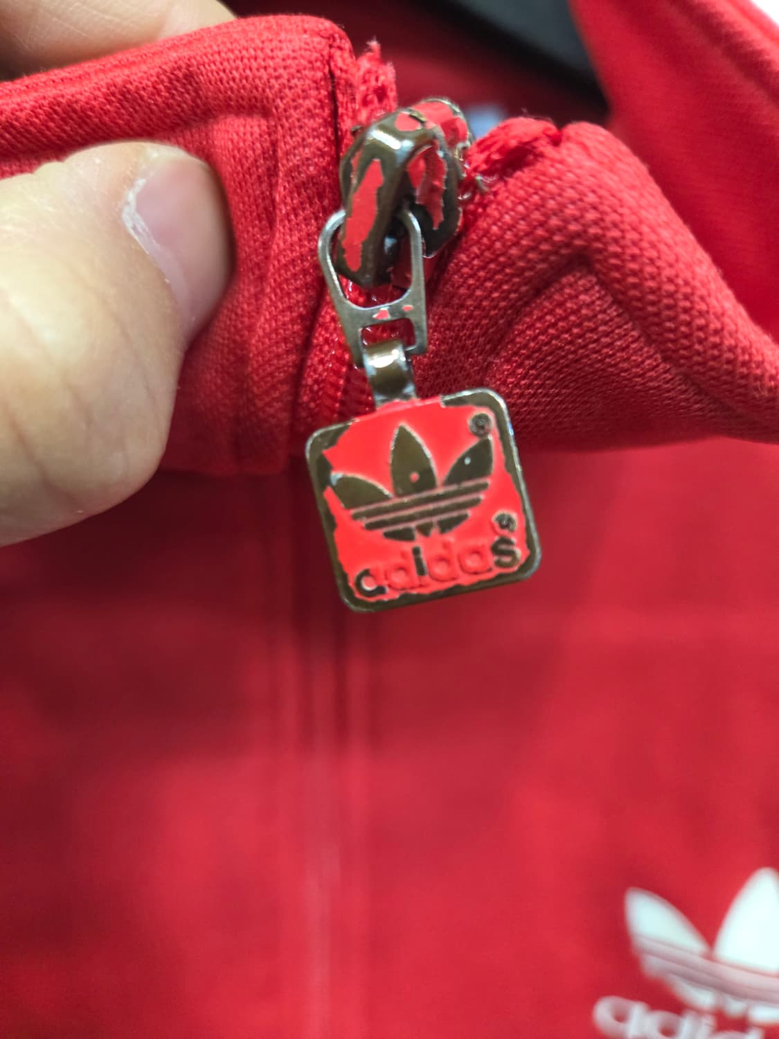 아디다스 유로파 트랙탑 져지 레드 95 상품이미지5