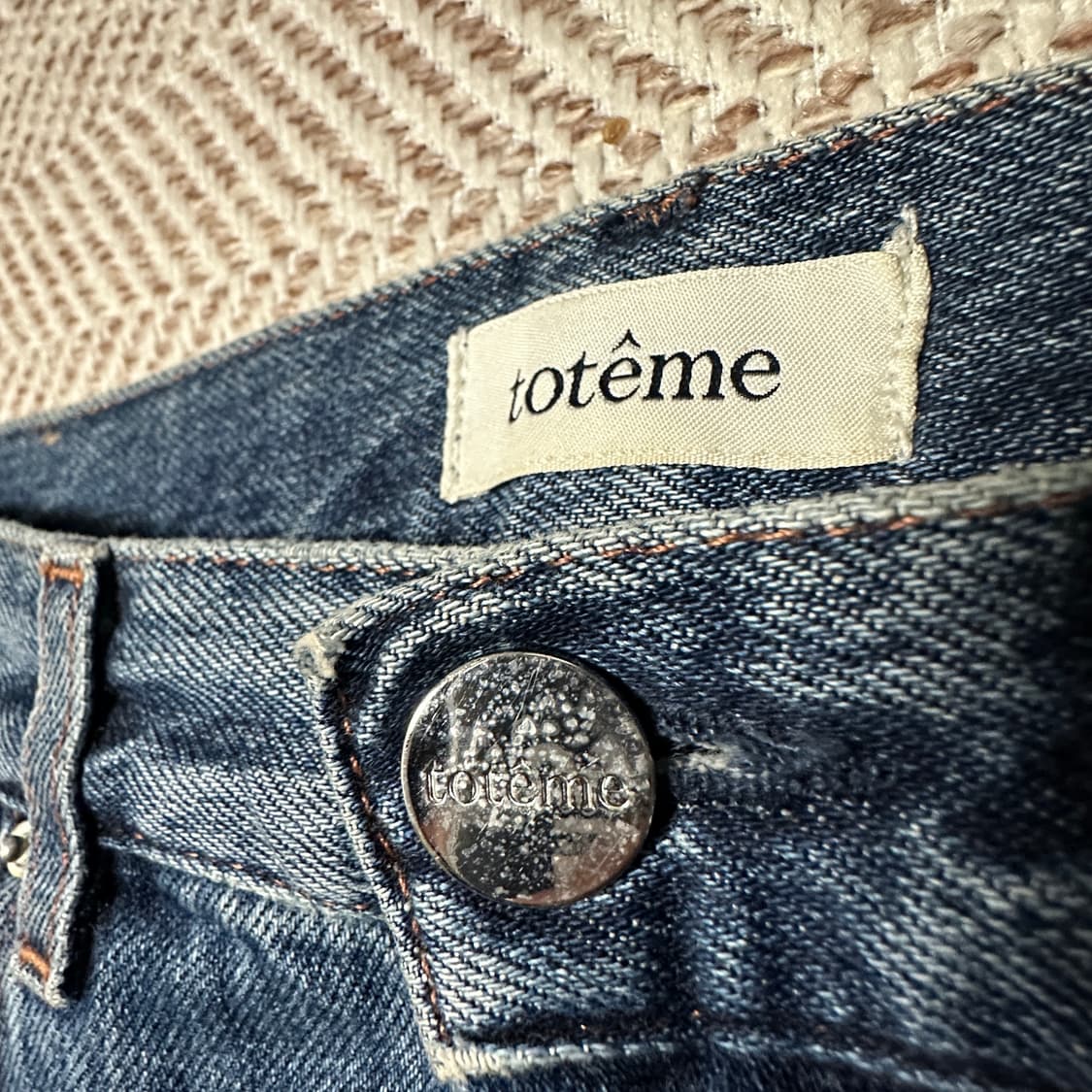 TOTEME italy made denim jeans vintage 상품이미지4