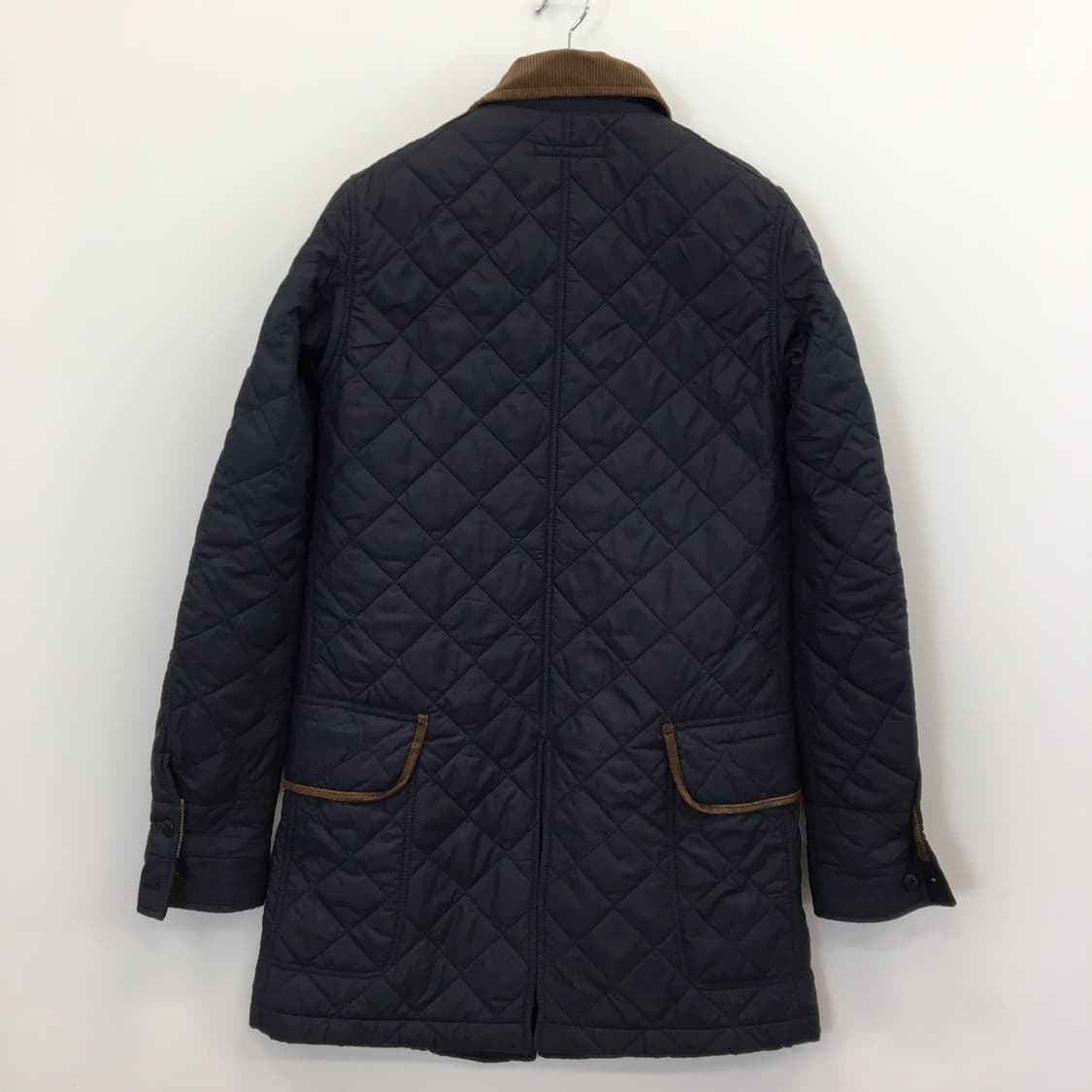 폴로 랄프로렌 퀄팅 롱자켓 S 송아지가죽 함유  상품이미지4