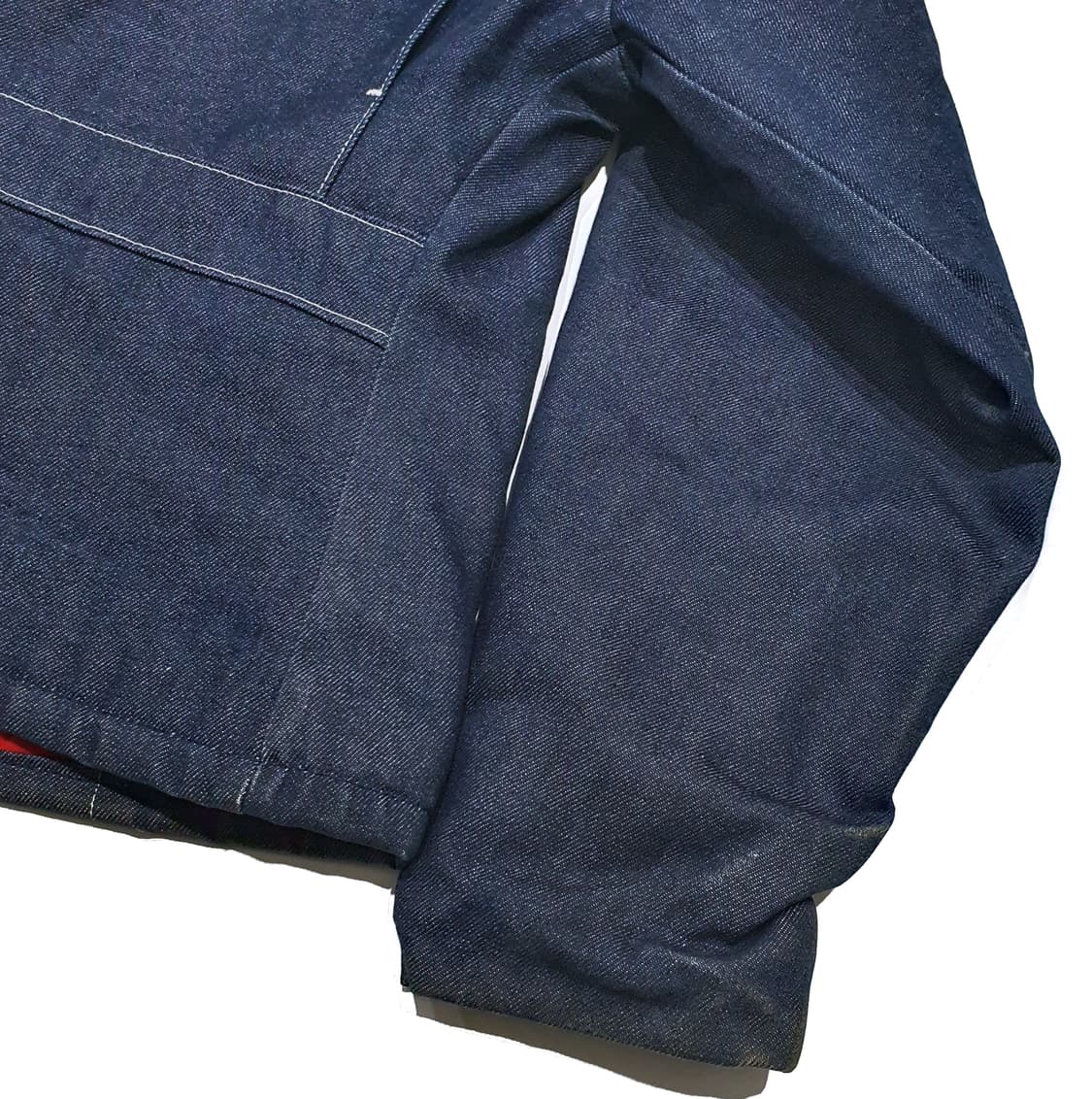 key 80s 데님 하프벨트 워크자켓 44 (105) 상품이미지6