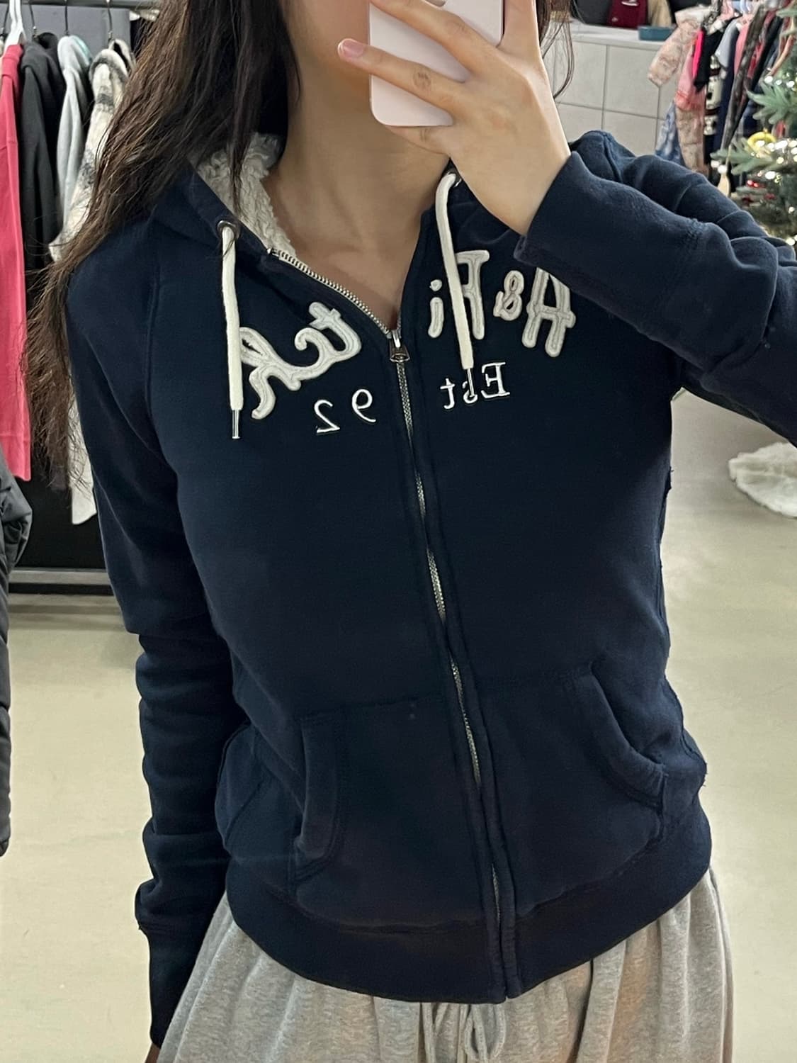 아베크롬비 딱분 후드집업 상품이미지3