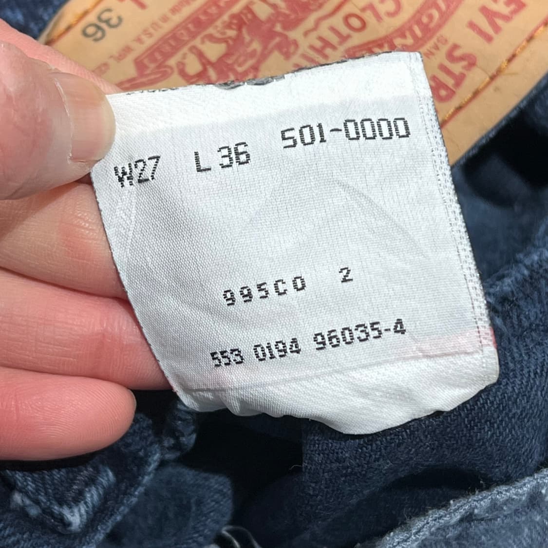 usa 리바이스 501xx 데님팬츠 s10164 상품이미지9