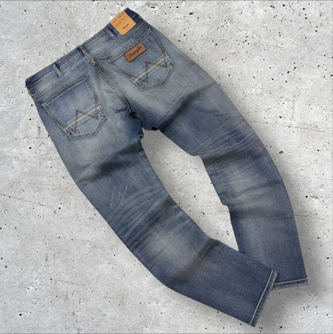 [31x34] 랭글러 브라이슨 스키니 데님 팬츠 청바지 D182 상품이미지1