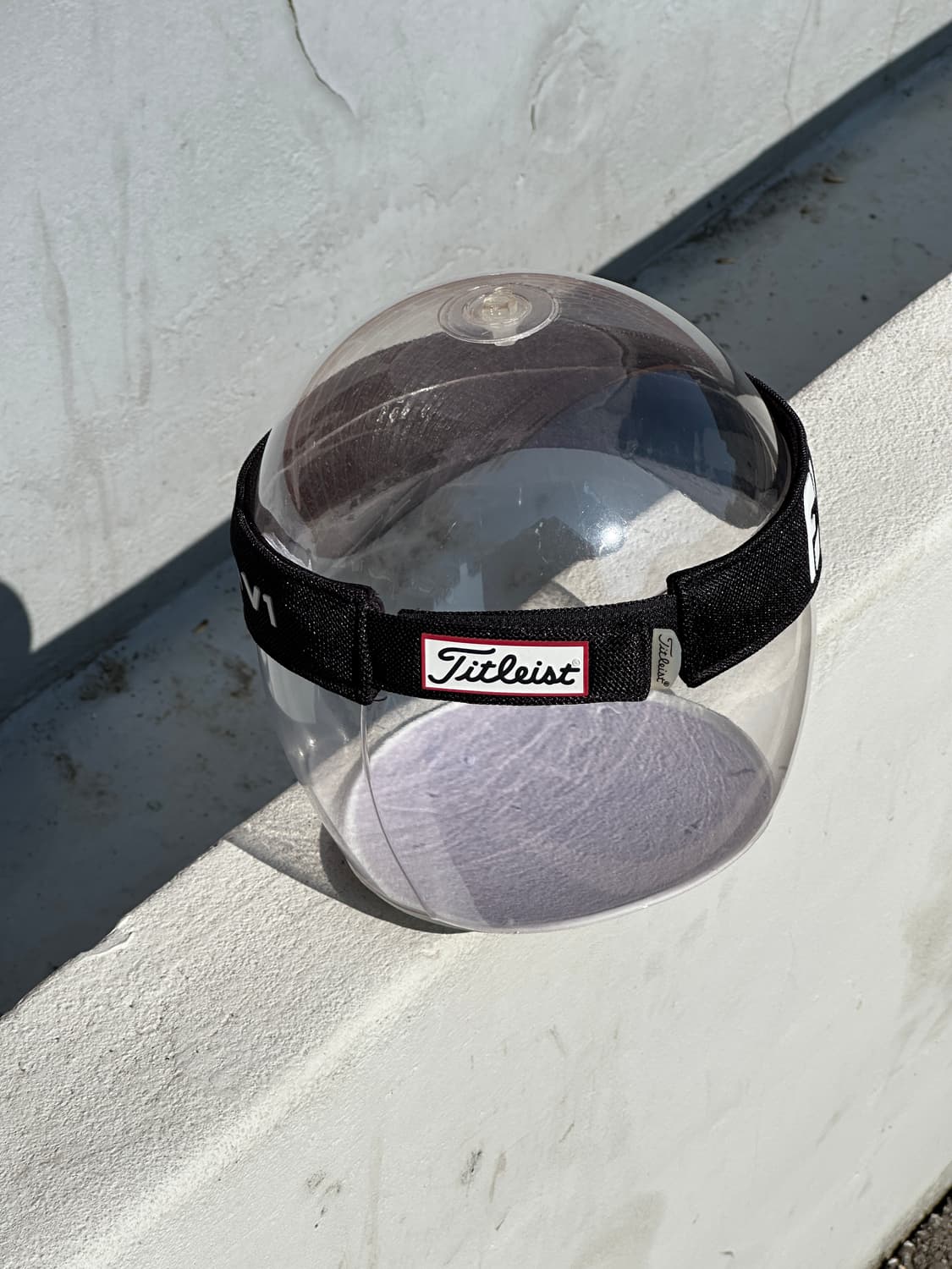 [F] 타이틀리스트 블랙 썬캡 썬바이저 모자 상품이미지4