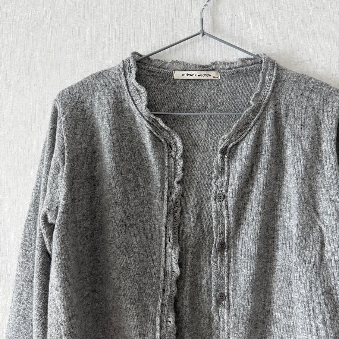 웨어로우 프린지 가디건 상품이미지3