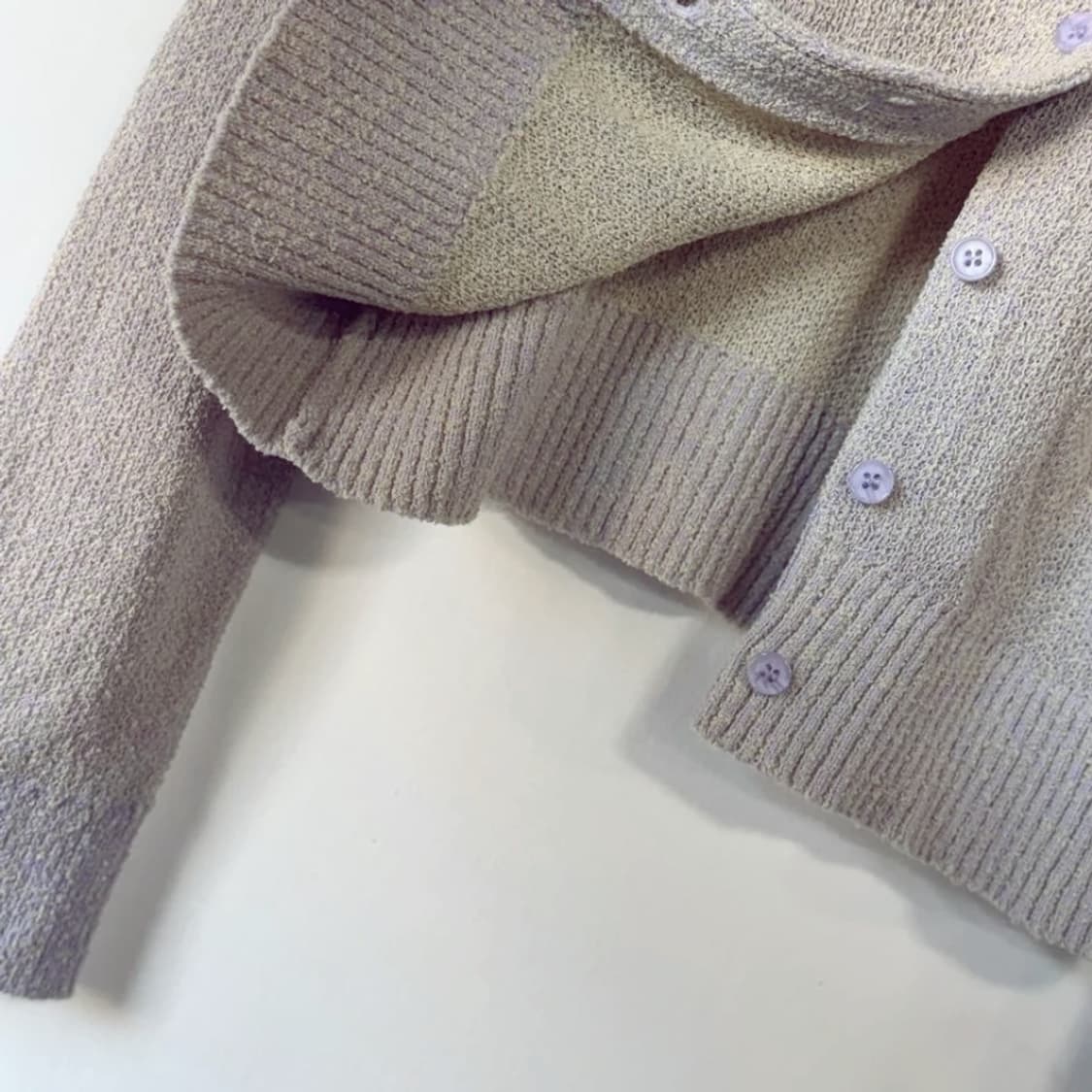코텔로 24 컬러믹스 니트 가디건 상품이미지4
