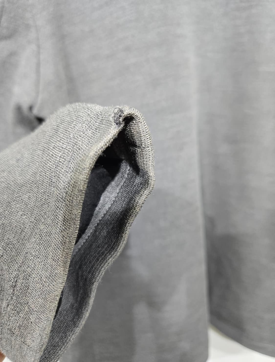 요지야마모토 회색 더블 버튼 피코트  상품이미지3