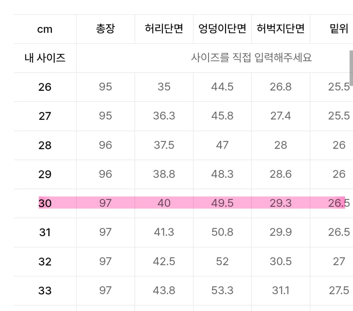 무신사 스탠다드 슬림 데님 팬츠 30 상품이미지5