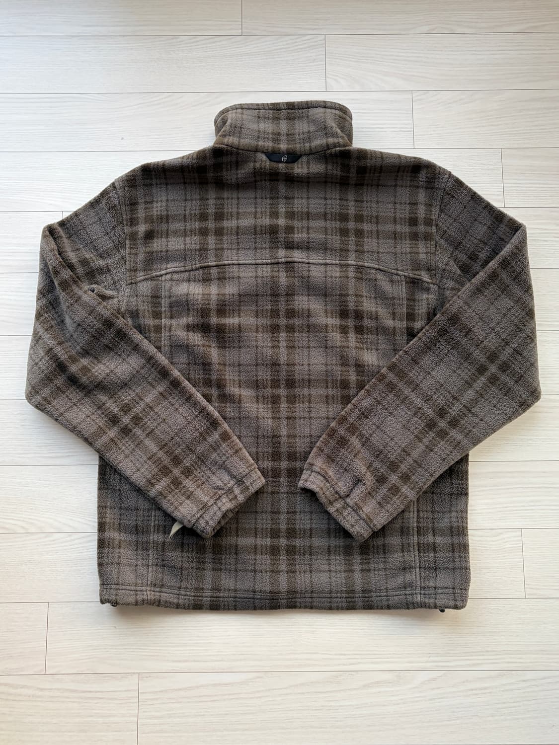 COLUMBIA 컬럼비아 브라운 체크 신칠라 플리스 100 상품이미지2