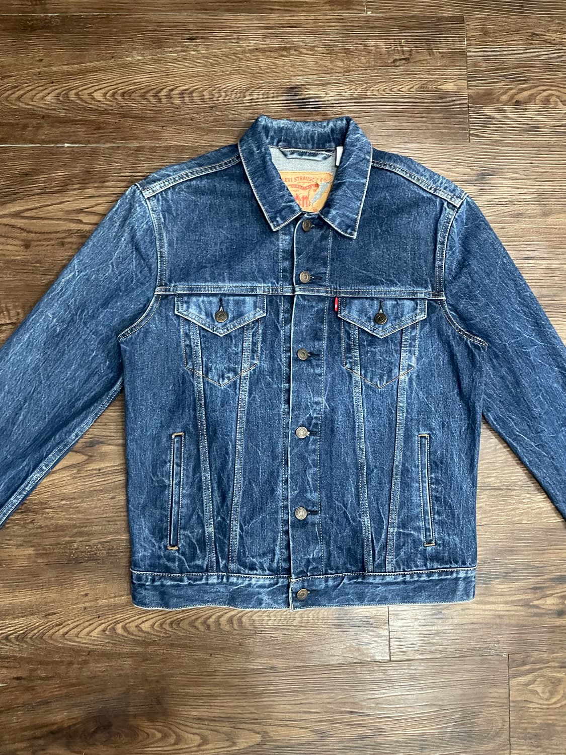 리바이스 트러커 데님 자켓 청자켓 딥인디고 상품이미지1