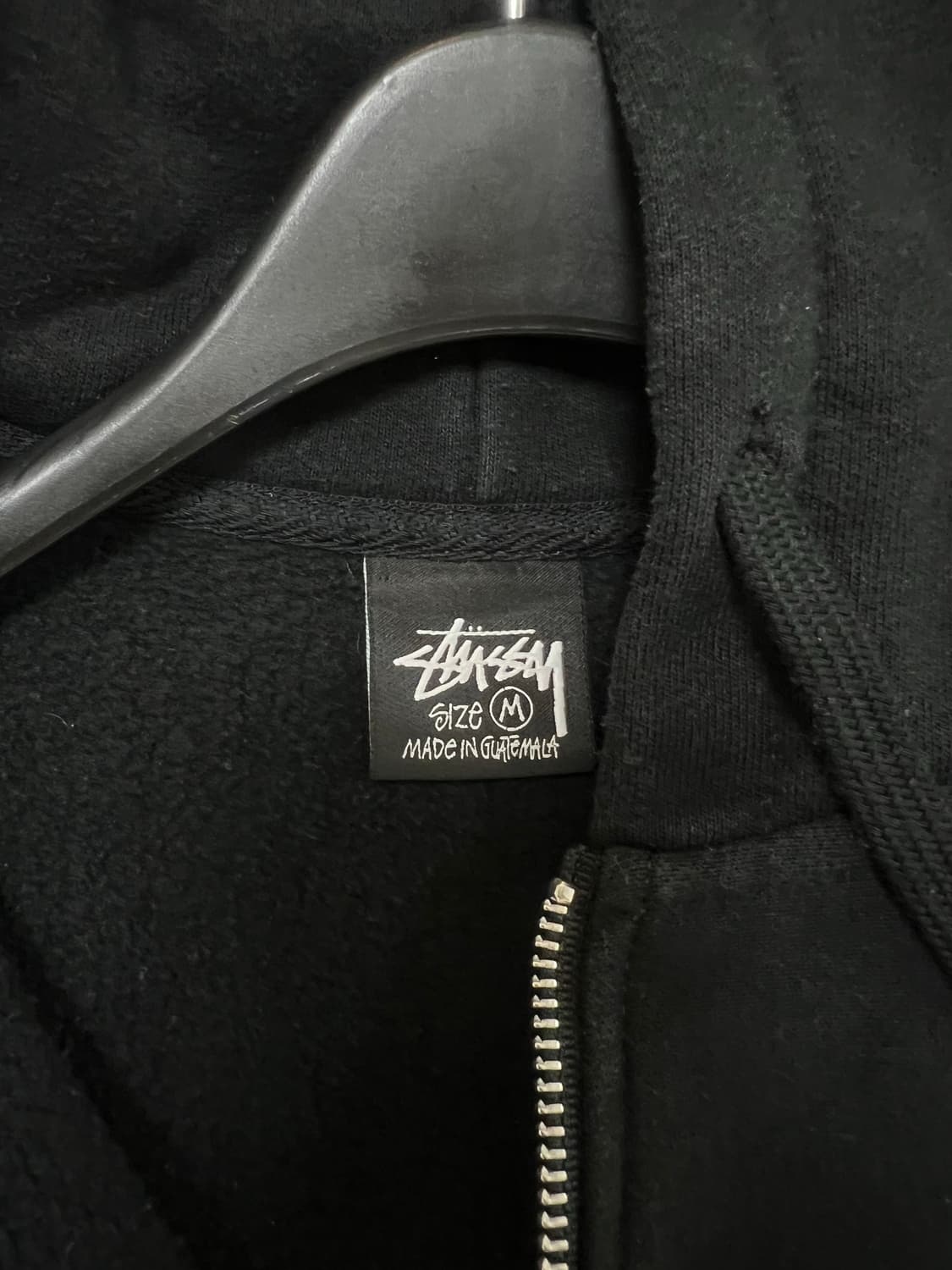 스투시 후드집업_블랙 상품이미지4