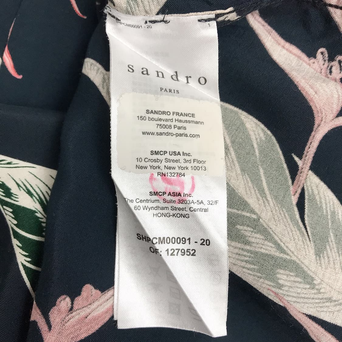 산드로 옴므 Sandro 플레어 셔츠 남성L (100) 상품이미지6