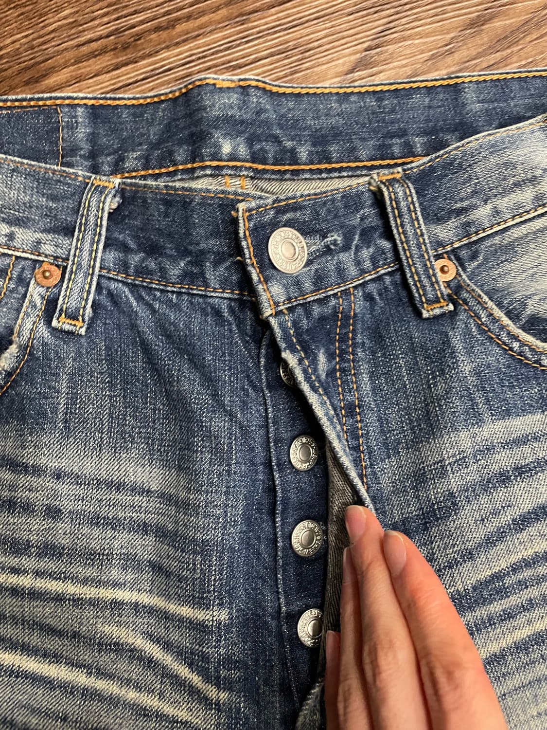 리바이스 501 04501-0064 데님 팬츠 상품이미지5