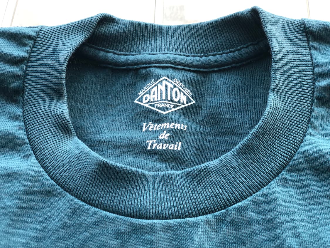 40 단톤 다크그린 포켓티셔츠  상품이미지3