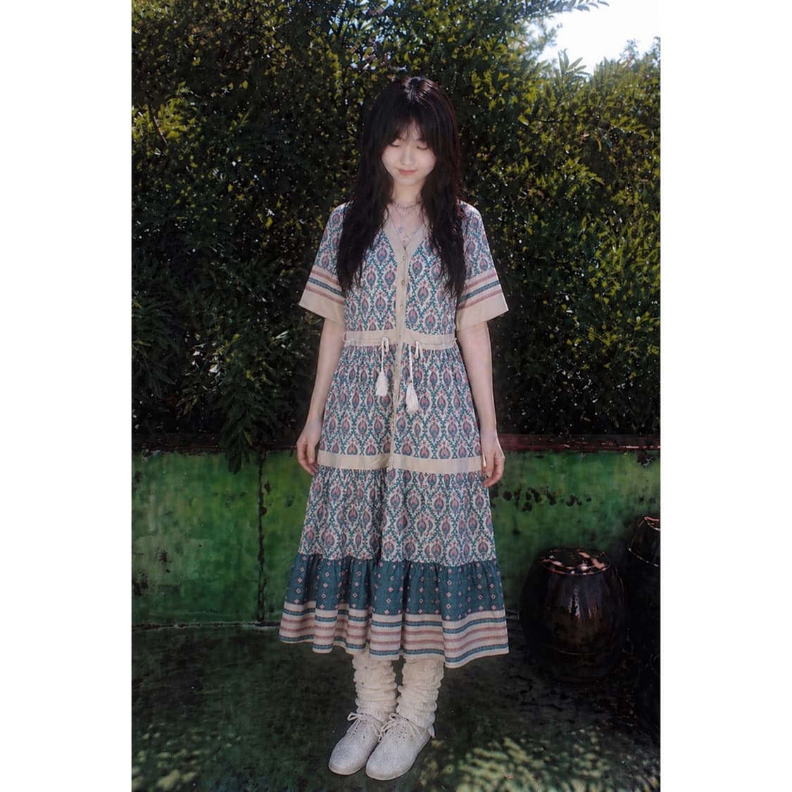 빈티지 대표 패턴 원피스🍓 상품이미지1