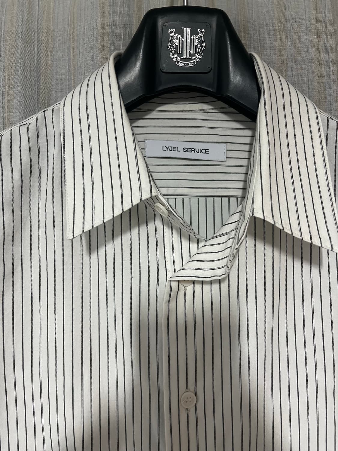 Lyjel service 리젤서비스 스트라이프 셔츠 상품이미지5