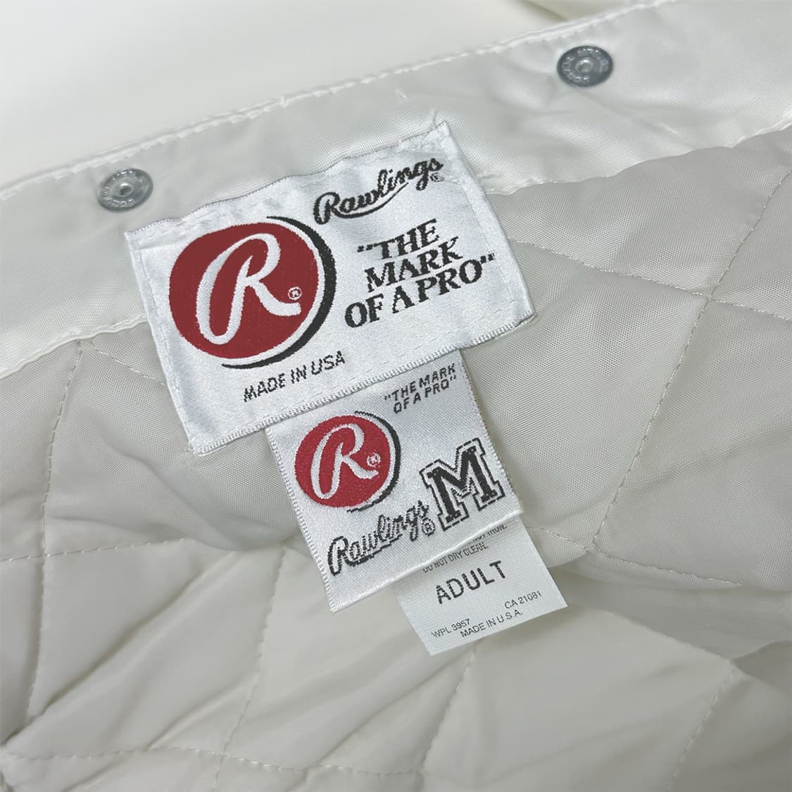 롤링스 la다저스 누빔 베이스볼 자켓 상품이미지3