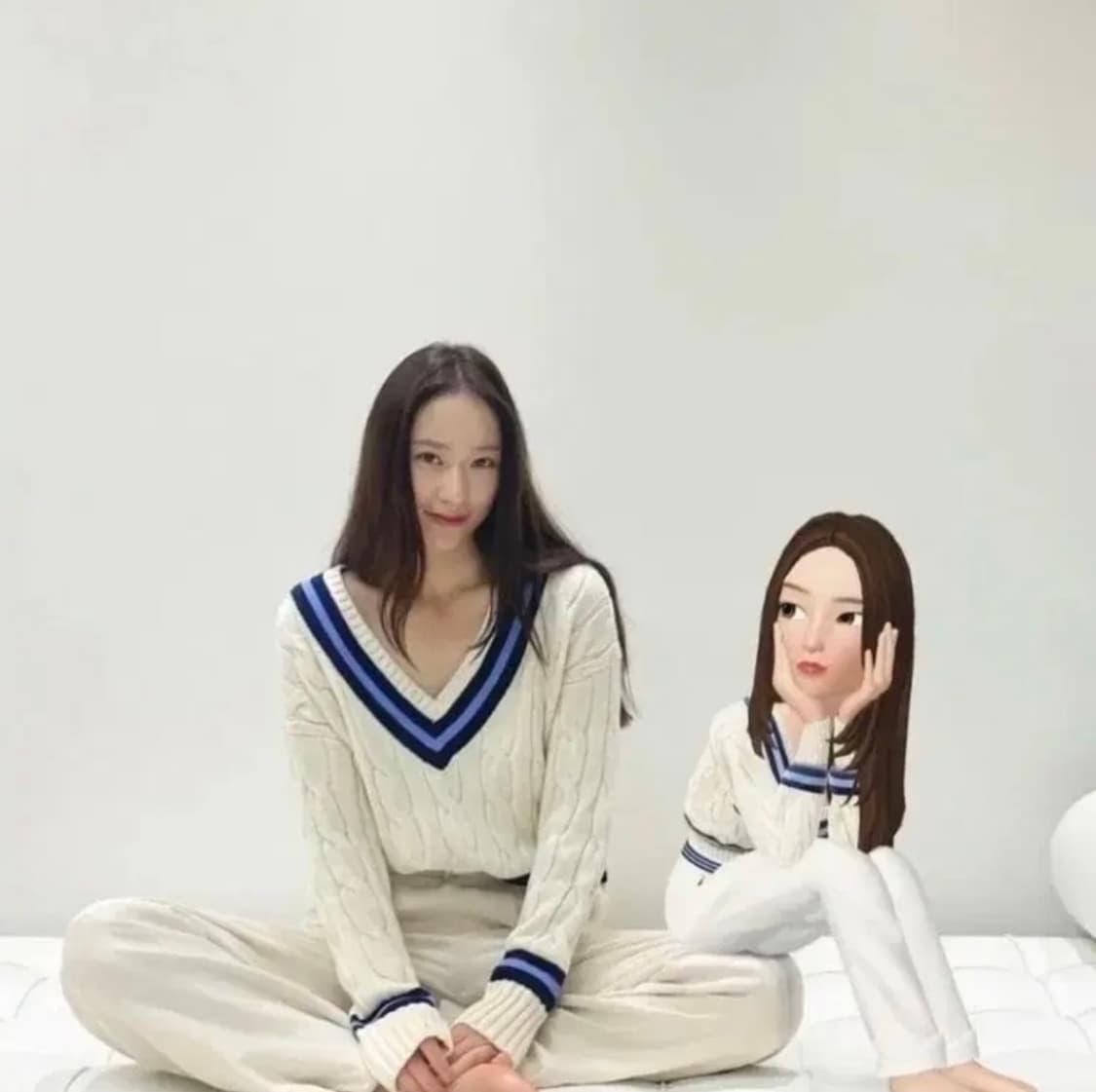 폴로 크리켓 니트 (안유진 니트) 상품이미지5