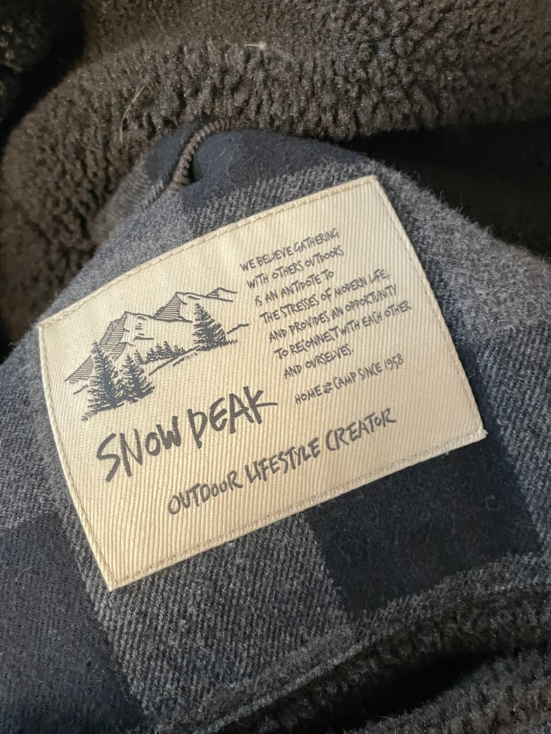 스노우피크 플란넬 부클 셔츠  상품이미지7