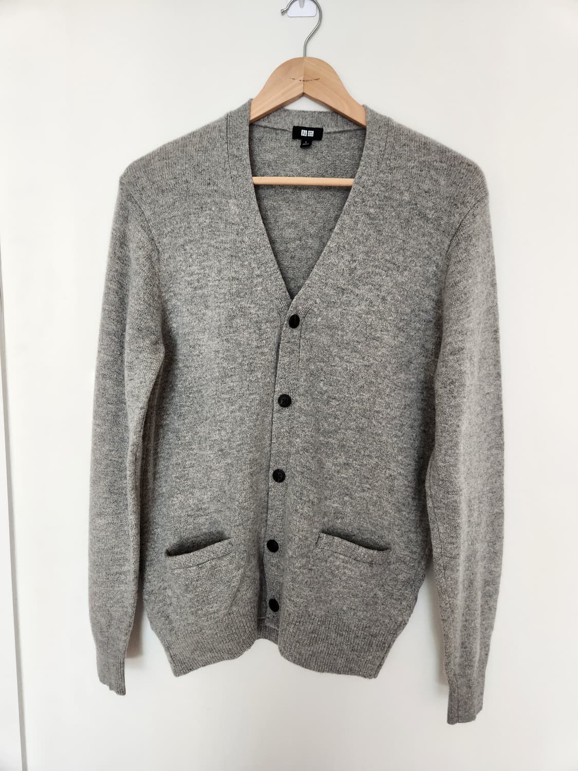 남자 유니클로 울 가디건 L 상품이미지2