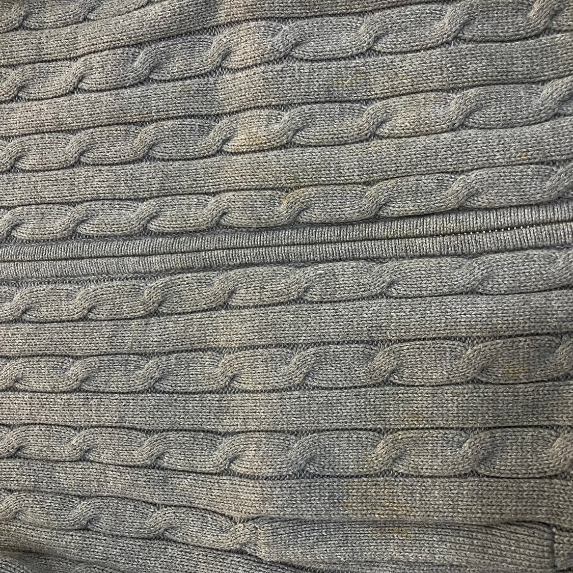 폴로 랄프로렌 그레이 케이블 니트 가디건 M 상품이미지5