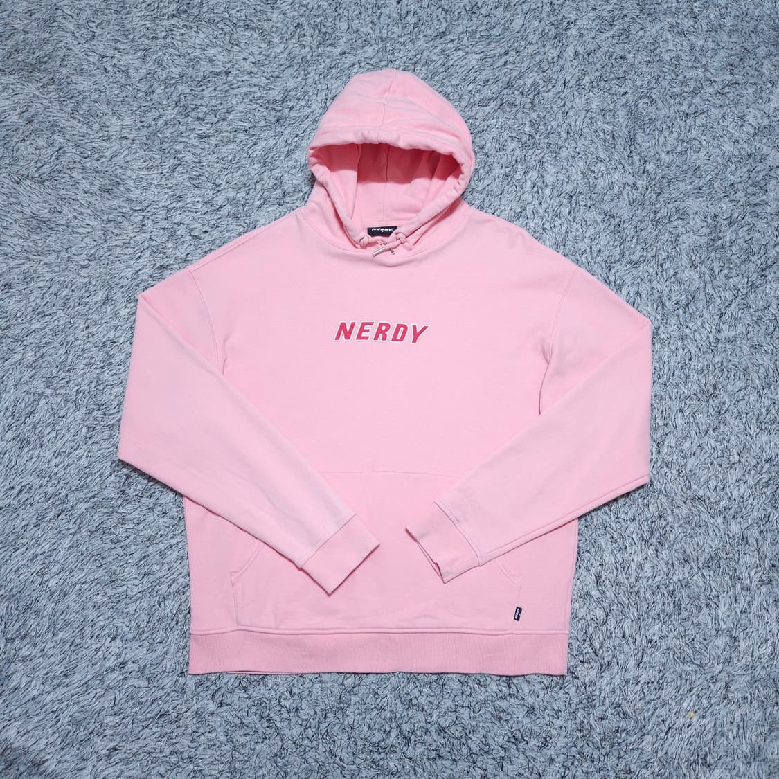 널디) L 남자 오버핏 후드티셔츠 / 왕눈이샵 상품이미지1