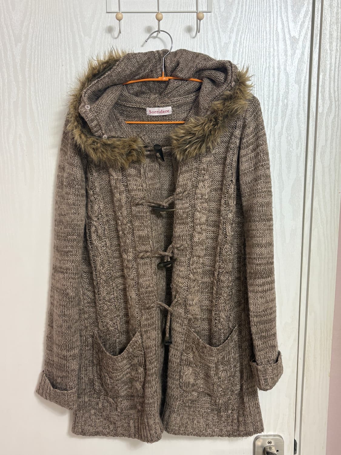 오네갸루 라떼갸루 퍼 롱가디건  상품이미지1