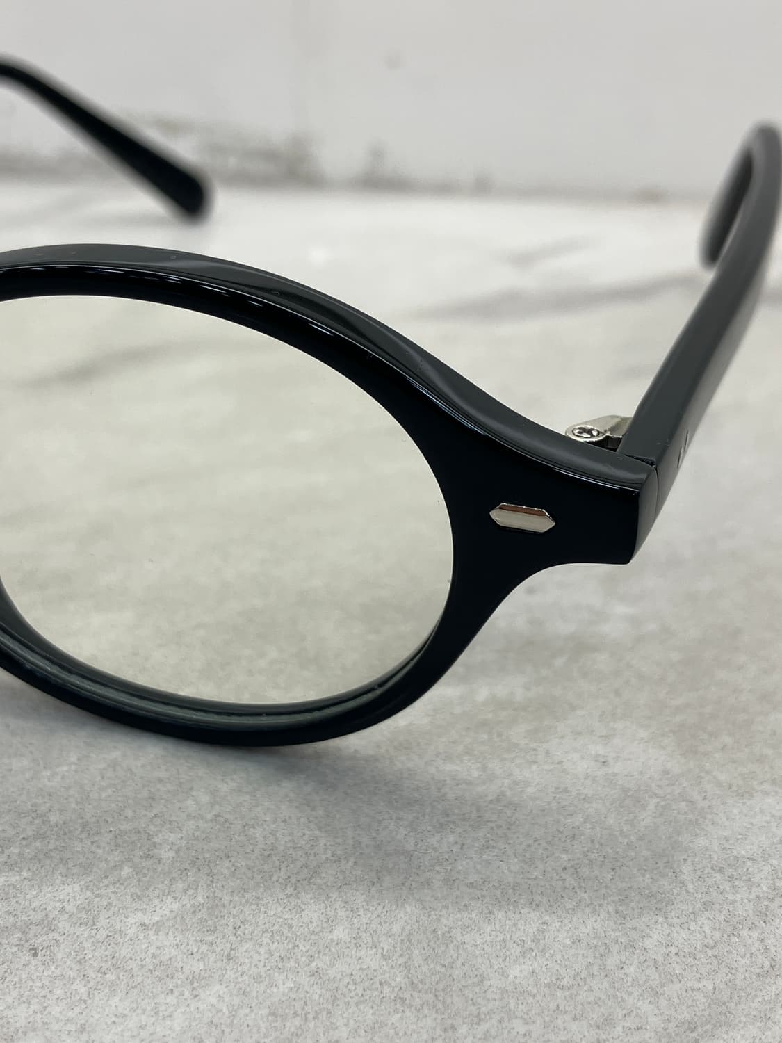 하츠 Hatz 긱시크 블랙 오벌 뿔테 상품이미지6