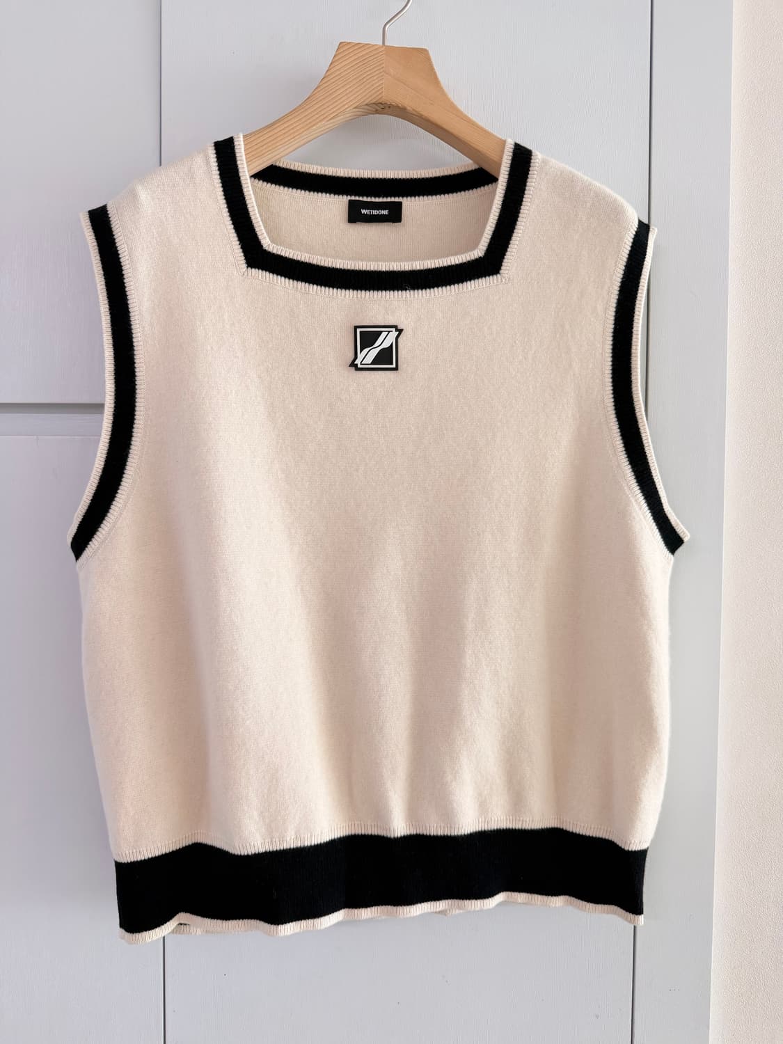 웰던 니트 조끼 남녀가능 상품이미지1